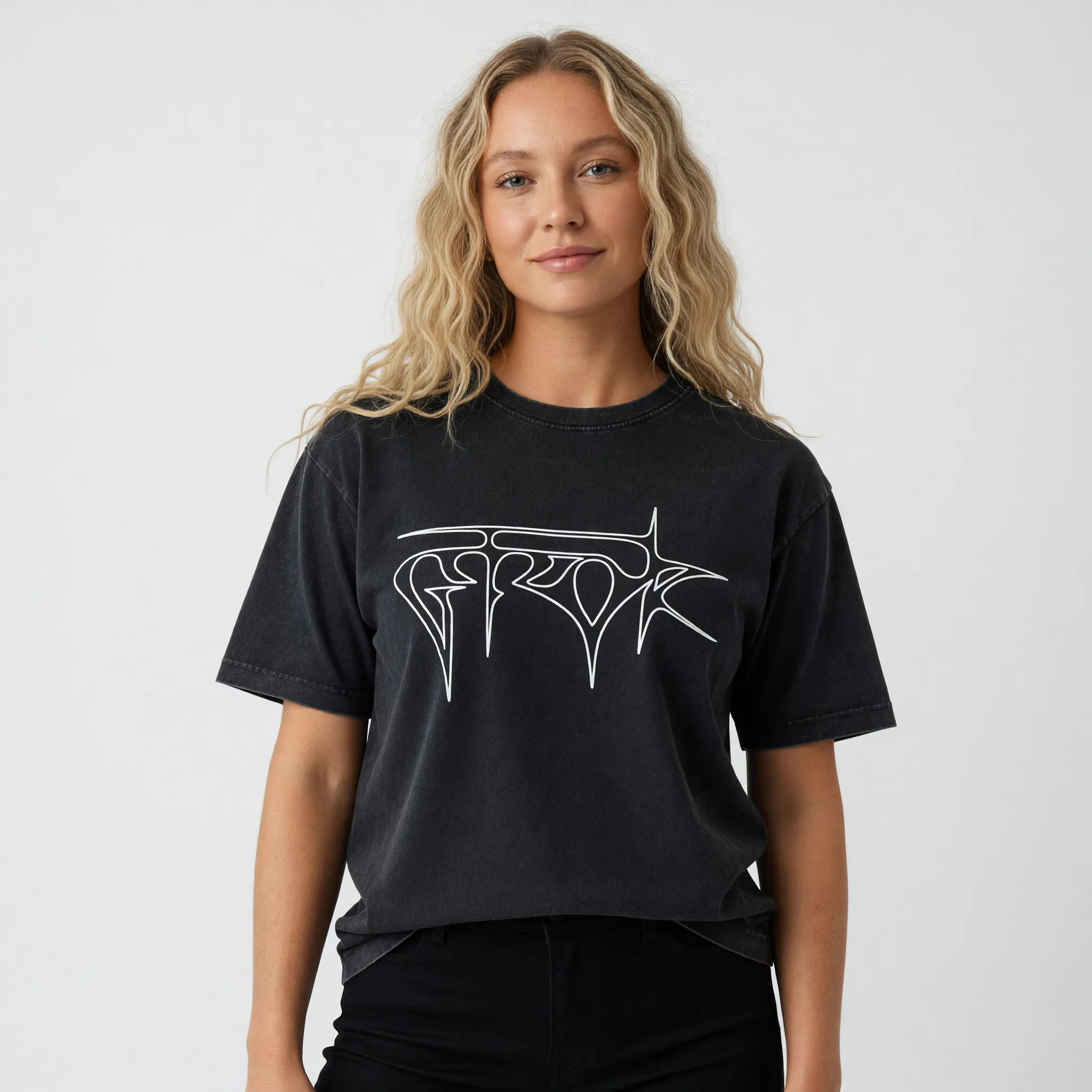 Woman wearing t-shirt result 1